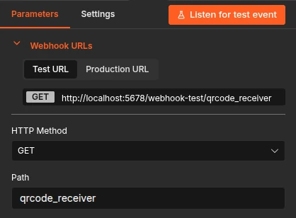 Webhook trigger on an n8n flow